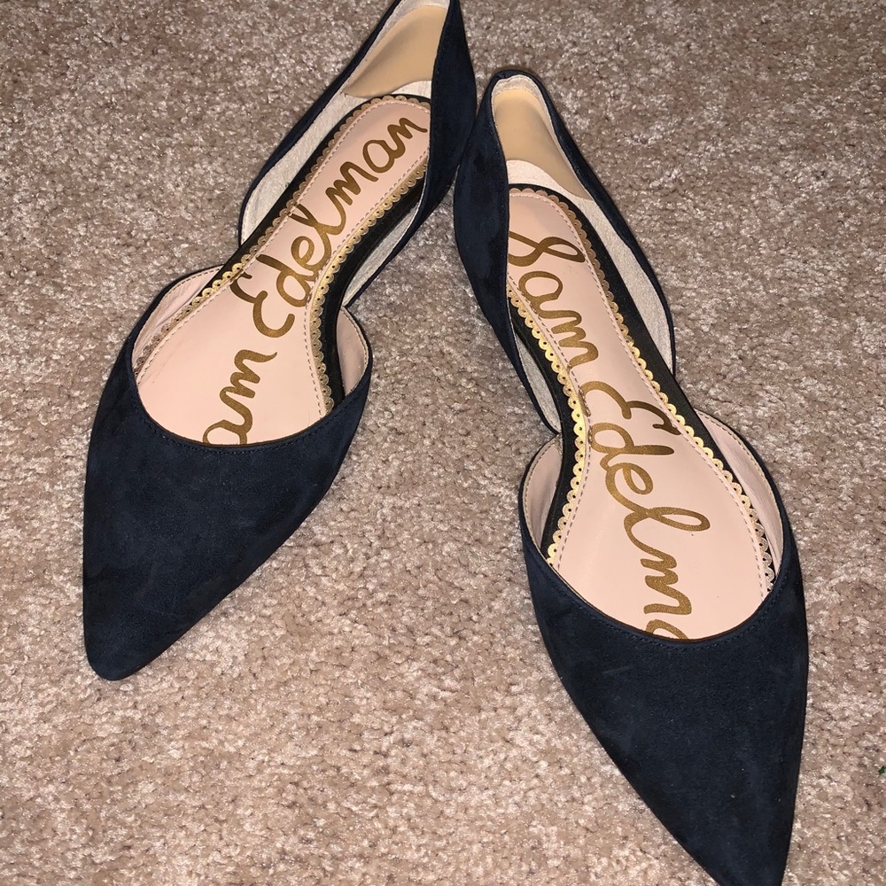 Sam Edelman Suede Rodney Flat SIZE 6.5 NWOB